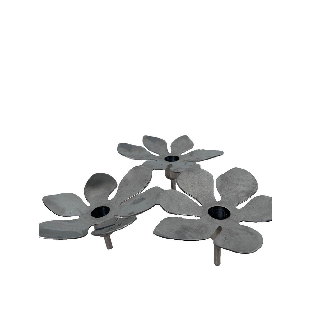 Stockholm flower metal candle holder Ikea designer by Monika Mulder